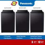 Panasonic Washing Machine (14KG / 16KG / 18KG) TD INVERTER Top Load Washer NA-FD14V1BRT / NA-FD16V1BRT / NA-FD18V1BRT