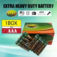 VTEC battery AA/AAA extra heavy duty battery [ 1BOX ONLY]