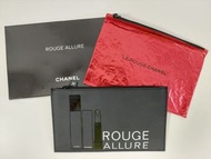 Chanel Rouge Allure 唇膏化妝袋套裝