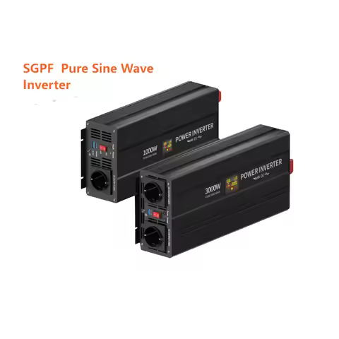 Solar Inverter 3kw 3000 Watt 12V 24V Dc To AC 120V 220V 1500W 3000W Car RV Power Pure Sine Wave Inve