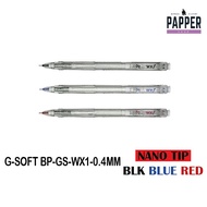 G-SOFT W1 BALL PEN 0.4MM NANO TIP