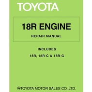 TOYOTA ENGINE 18R /18R-C/ 18R-G SERVICE WORKSHOP MANUAL