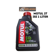 MOTUL MOTORCYCLE SIDE OIL 2-T TAK TECHNOSYNTHESE510 1 LITER CONTENTS ORIGINAL ITEM