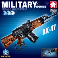 43% repurchase rate 98k mechanical series rifle wind model b%43%回购率98k机械系列步枪风模型积木拼装益智机构奖品礼男孩玩具202504