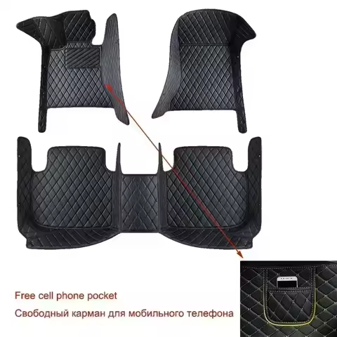 Customized Car Floor Mats for Hyundai Genesis G80 2020-2023 GV60 GV80 Genesis Coupe 2009-2016 Interi