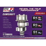 CAM SHAFT CAMSHAFT RACING R1 / R3 / S1 YAMAHA LC135 / Y15ZR 100% ORIGINAL UMA RACING