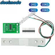 Load Cell 1KG 5KG 10KG 20KG HX711 AD Module Weight Sensor Electronic Scale Aluminum Alloy Weighing P