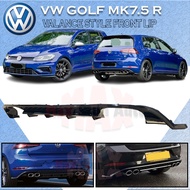 VOLKSWAGEN GOLF MK7.5 R VALANCE VW GOLF 7.5 R VALANCE DIFFUSER GOLF 7.5 TSI CONVERT GOLF R CAR BODYK