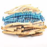 300pcs 1W Metal Film Resistors Kit 0.1R ~750R 1K~820K 30Values Each 10pcs 1 Watt Resistor Assortment