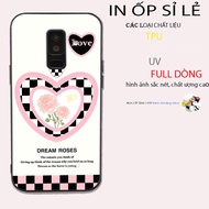 Samsung a6 2018 / a6 plus / j8 phone case with colorful hearts