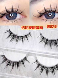 GM05's Extended False Eyelashes A-Shaped Comic Eyes Little Devil Vitality Grafting Single Cluster Tr