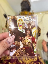 Laminated Nazareno Stampita Prayer Card 3x2 Inches