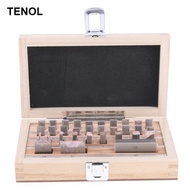 [TENOL] 32pcs/set Block Gauge ( Grade 2) - Inspection Blocks for for Caliper/Micrometer,