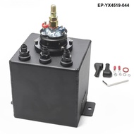 Universal 2L Aluminium Oil Catch Tank/Fuel Cell/Fuel Tank/Fuel Can with 044 Fuel Pump