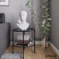 RINA HEY MENDES/45 โต๊ะกลาง โต๊ะข้าง โต๊ะอเนกประสงค์ โครงทำจากเหล็ก COFFEE & END TABLES W45 x D35 x 