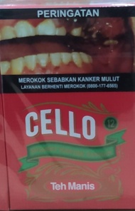 ROKOK CELLO MERAH TEH MANIS 12