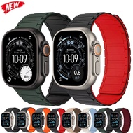 Silicone Magnetic Strap for Watch Ultra 3 2 1 Band 11 10 9 8 7 49mm 46mm 42mm 45mm 41mm Bracelet For