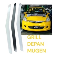 Front bumper grill Honda jazz gd3 mugen Mugen power front bumper grill jazz gd3