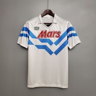 Mens 1989/1990 Retro Jersey Napoli Away Football Shirt Personalization Name Number Vintage Jersey เส