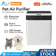 MeeGoo Pet Air Purifier with H13 HEPA Filter with H13 HEPA Filter Air Cleaner for Cat Dog Odours