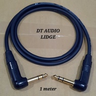 Cable AUDIODT 1 meter jack Lidge trs L to trs L