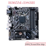 For GIGABYTE B365M DS3H Motherboard LGA 1151 64GB DDR4 Micro ATX Mainboard 100% Tested Fully Work
