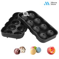 8 Grid Round Silicone Ice Cube Mold