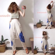 Hmong Pants Traditional Clothing Cotton Tie Dye