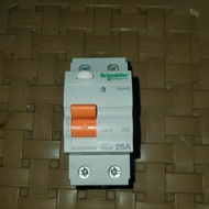 ELCB/RCCB Domae 2p 25A 30mA Schneider, Elcb Domae Schneider 2p 25A 30mA