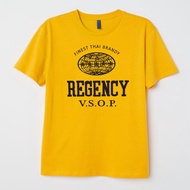 REGENCY BRANDY VSOP T SHIRT COTTON 100% เสื้อยืด รีเจนซี่ SIZE M-3XLS-5XL