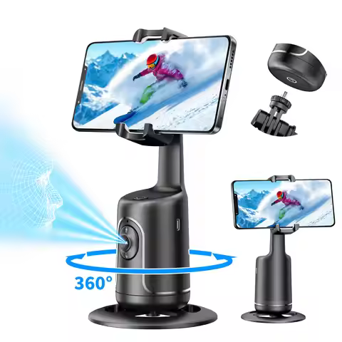 Selfieshow P01 360 Rotation Auto Face Tracking Gimbal Handheld Stabilizer Desktop Cell Phone Holder 