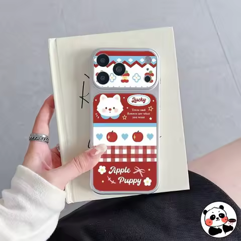 Cute Green Apple Bear Phone Case For OPPO F31 F29 F27 F25 F23 F21 F21S F19 F19S F11 Find X9 X8 X8S X