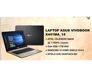 Asus vivobook x441ma ram 4/1tb hdd