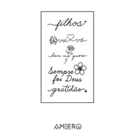Temporary Tattoo - Sempre Foi Deus and gratidão