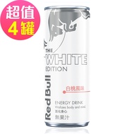 [Red Bull] Red Bull Flavor Energy Drink White Peach Red Bull Red Bull Drink (250mlx4 Cans)