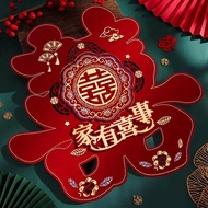 Happy Word Stickers Stickers Wedding Happy Word Stickers Door Stickers 囍 Word Wedding Men Women Layo