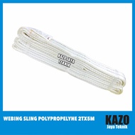 Webing Sling Polypropylene 2TX5M / LiftingTALI 2 Ton 5 Meters