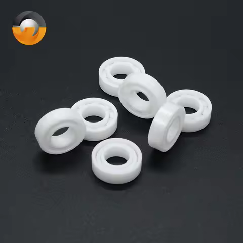 2Pcs Self-lubricating ZrO2 Full Ceramic Bearings 3x7x2 3x7x3 4x9x4 5x11x5 6x13x5 7x14x5 7x14x3.5 8x1