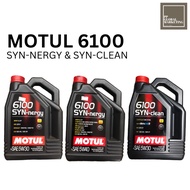 MOTUL 6100 5W40 SYN-NERGY | MOTUL 6100 5W30 SYN-NERGY | MOTUL 6100 5W30 SYN-CLEAN | MOTUL ORIGINAL
