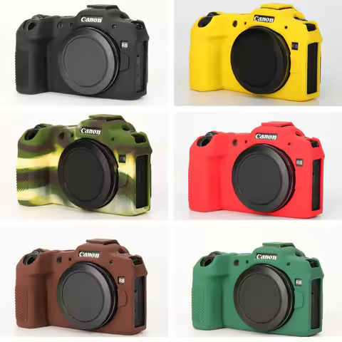 R8 Camera Bag Soft Silicone Case For Canon EOS R8 Digital Body Rubber Protect Cover