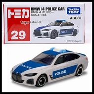 TOMICA 29 ASIA LIMITED BMW i4 POLICE CAR 1/65 TOMY Diecast