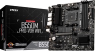 MSI B550M PRO-VDH WiFi ProSeries Motherboard (AMD Ryzen 5000, AM4, DDR4, PCIe 4.0, SATA 6Gb/s, M.2,