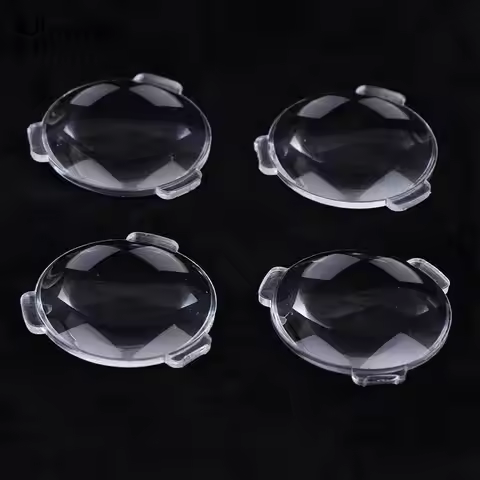 5/10pcs 3D Virtual Reality VR Lens Acrylic Optical Lens 25mm 34mm 37mm Diameter Plano Convex Lens VR