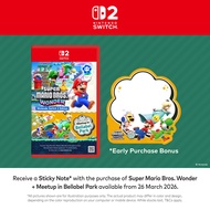 [Nintendo Official Store]Super Mario Bros. Wonder – Nintendo Switch 2 Edition + Meetup in Bellabel P