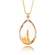 【正佳珠寶】金鈦晶 超頂級 水滴老礦版鈦鈦晶 13g 金鈦晶吊墜