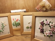 Petals緞帶刺繡DIY材料包/花環