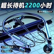 Auxiliary New Style Earphone Hanging Neck Earphone Bluetooth Card Long Standby Xiaomi Huawei Apple U