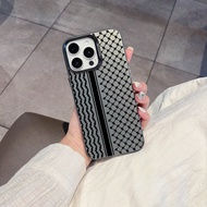 Polka Dot Headscarf Phone Case Compatible With IPhone 16 15 14 13 12 11 Pro Max X XR XSMAX 8 12 Plus