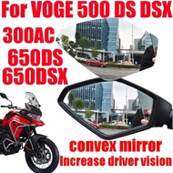 For VOGE 500DS 500DSX 650DS DSX 500 DS 650 DS 300AC Accessories Convex Mirror Increase Rearview Mirr