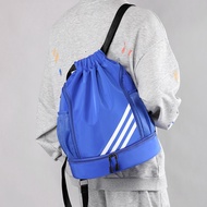 Sports Shoulders Bag Basketball Fitness Backpack Basketball Football School Backbag Beg Galas 束口背包